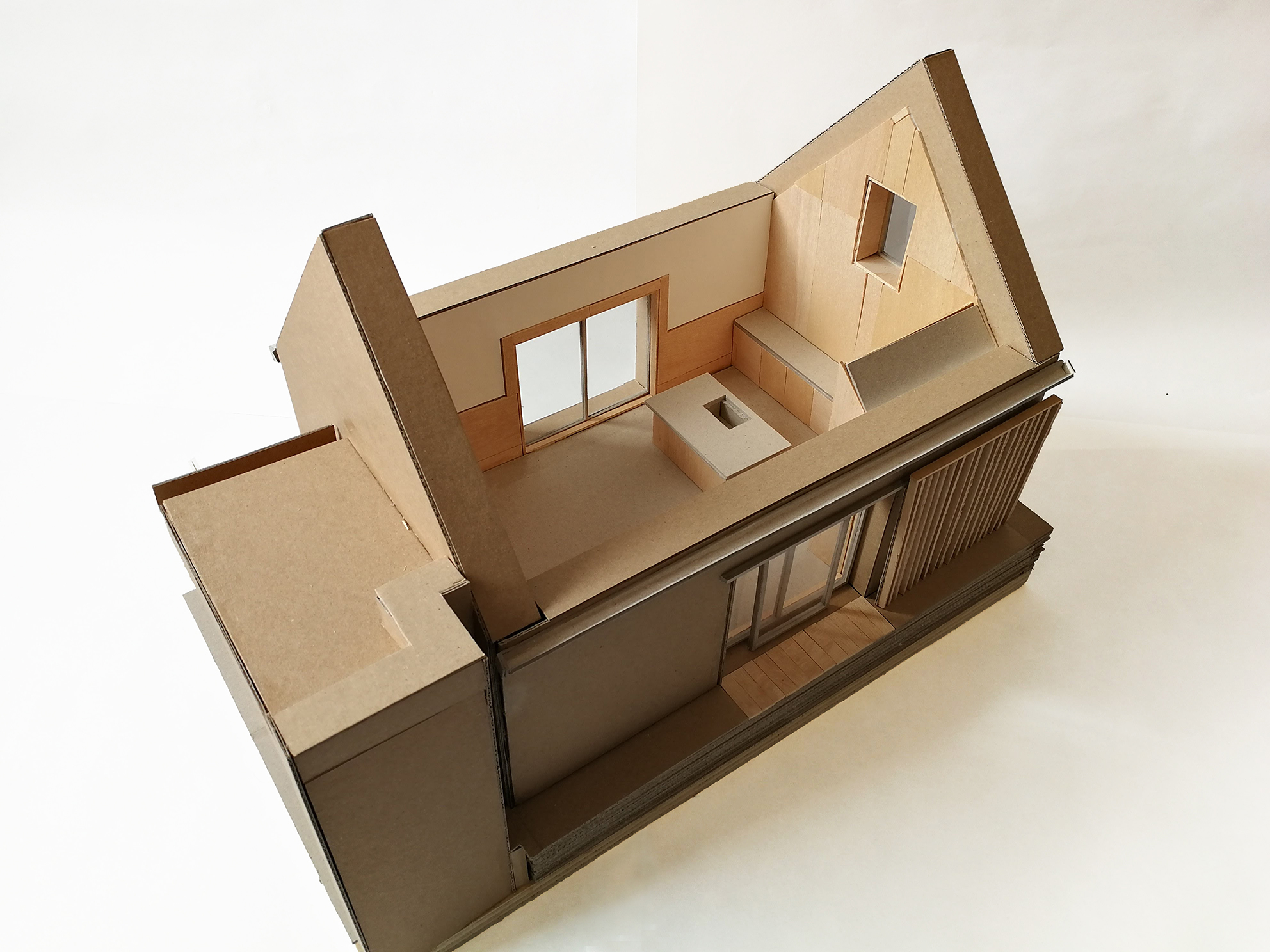 harper-perry-architects-barn-conversion-model-development-internal-layout-open-kitchen-axo